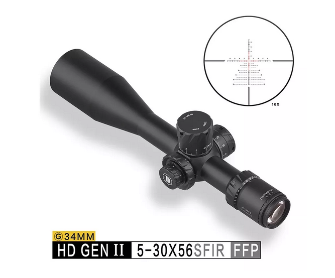 Telescopic Sight, Discovery 5-30x, 56 fps Zero Stop