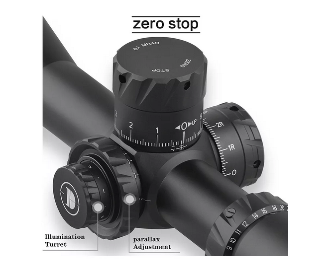 Telescopic Sight, Discovery 5-30x, 56 fps Zero Stop