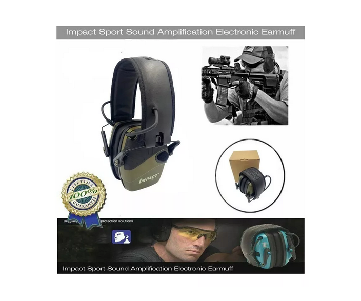 Electrical Impact Earmuffs