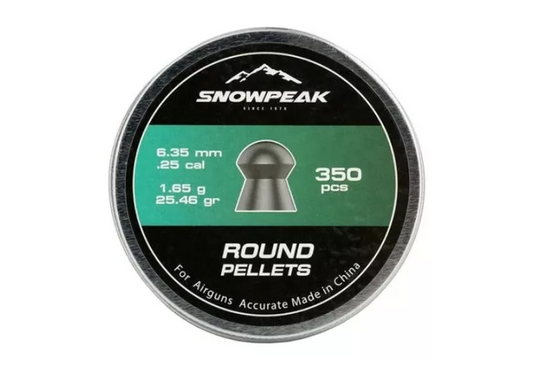 Snowpeak Pellets, .25