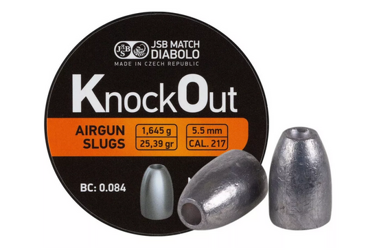 Knock Out Ogive Pellets, .22